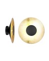 ORION * APLIQUE LED 24W 3000K NEGRO / PAN DE ORO